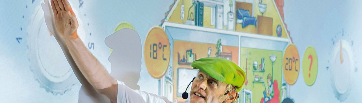 Lernerlebnis Energie sparen Infotainment Schulkommunikation Lerntheater