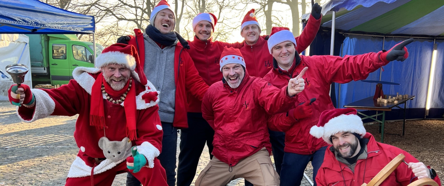 Weihnachten Walkact Event FS Infotainment Friedhelm Susok